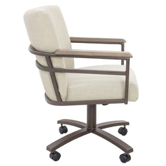 Chromcraft Camden Collection Quick Ship MM604-MP635 with Santa Rosa Linen Fabric