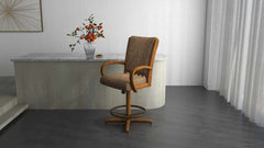 Chromcraft Baylor Collection CM177-CDS336 Swivel Tilt Counter Height Dining Stool