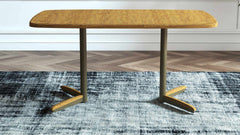 Haywood Collection DL364-DB38 Extendable High Pressure Laminate Dining Table