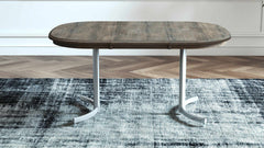 Kendall Collection KL324-KB01 Extendable High Pressure Laminate Dining Table