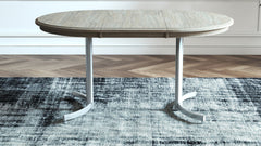 Chromcraft Marion Collection KL424-KB01 Extendable High Pressure Laminate Dining Table