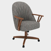 Chromcraft Bailey Collection CM127 Quick Shipping Chair in Walnut Finish