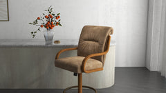 Chromcraft Denton Collection CM179-CDS326 Swivel Tilt Counter Height Dining Stool