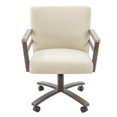 Chromcraft Camden Collection Quick Ship MM604-MP635 with Santa Rosa Linen Fabric