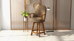 Chromcraft Bailey Collection CM127-CDS384 Counter Height Swivel Dining Stool