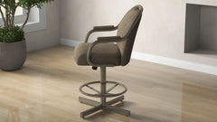 Chromcraft Bridges Collection KM189-KS626 Swivel Tilt Counter Height Dining Stool