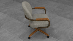 Chromcraft Chambers Collection CM362-C945 Swivel Tilt Caster Casual Dining Chair