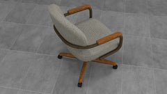Chromcraft Chambers Collection CM362-C945 Swivel Tilt Caster Casual Dining Chair
