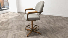 Chromcraft Chambers Collection CM362-CDS316 Swivel Tilt Counter Height Dining Stool