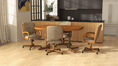 Chromcraft Concord Hansford Dining Set, Contemporary Dining Decor, Modern Kitchen Dining Set