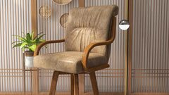 Chromcraft Denton Collection CM179-CDS384 Swivel Counter Height Dining Stool