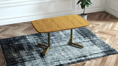 Haywood Collection DL364-DB38 Extendable High Pressure Laminate Dining Table