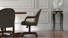 Chromcraft Medina Collection CM188-C945 Swivel Tilt Caster Casual Dining Chair