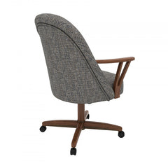 Chromcraft Bailey Collection CM127 Quick Shipping Chair in Walnut Finish