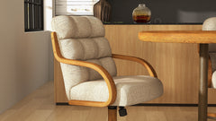 Chromcraft Ryland Collection CM117-C946 Swivel Tilt Caster Casual Dining Chair