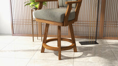 Chromcraft Cameron Collection CM178-CDS384 Counter Height Swivel Dining Stool